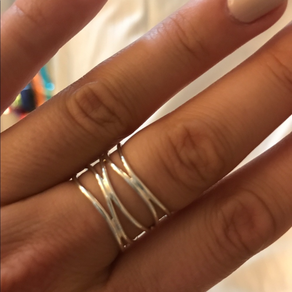 Tiffany & Co. Elsa Peretti Wave five-row ring